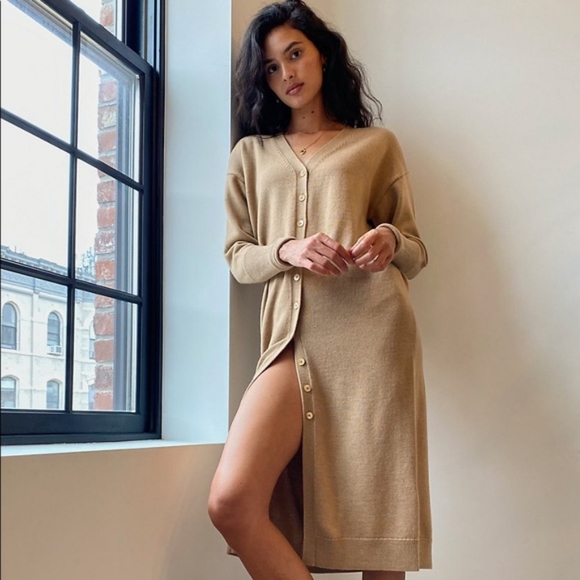 ARITZIA Wilfred Utopia Merino Dress - Picture 1 of 5